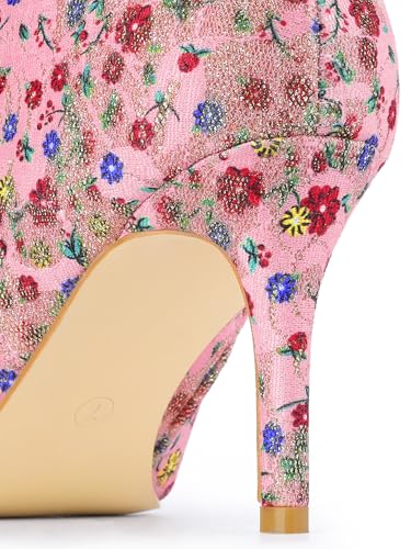 Perphy Floral Knee High Boot Stiletto Heel Floral Boots for Women3