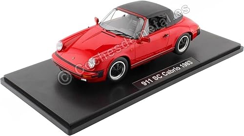 KK Escala Modelos 118 - P-ORSCHE 911 SC Cabriolet - 1983
