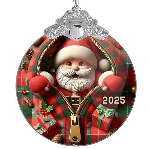 Christmas Ornaments Funny Santa