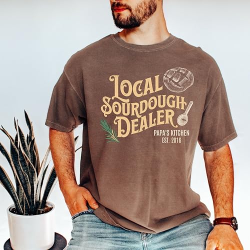 Custom Sourdough Shirt for Women and Men - Personalized Sourdough Gift & Accessories - Vintage Style Homestead Gifts3