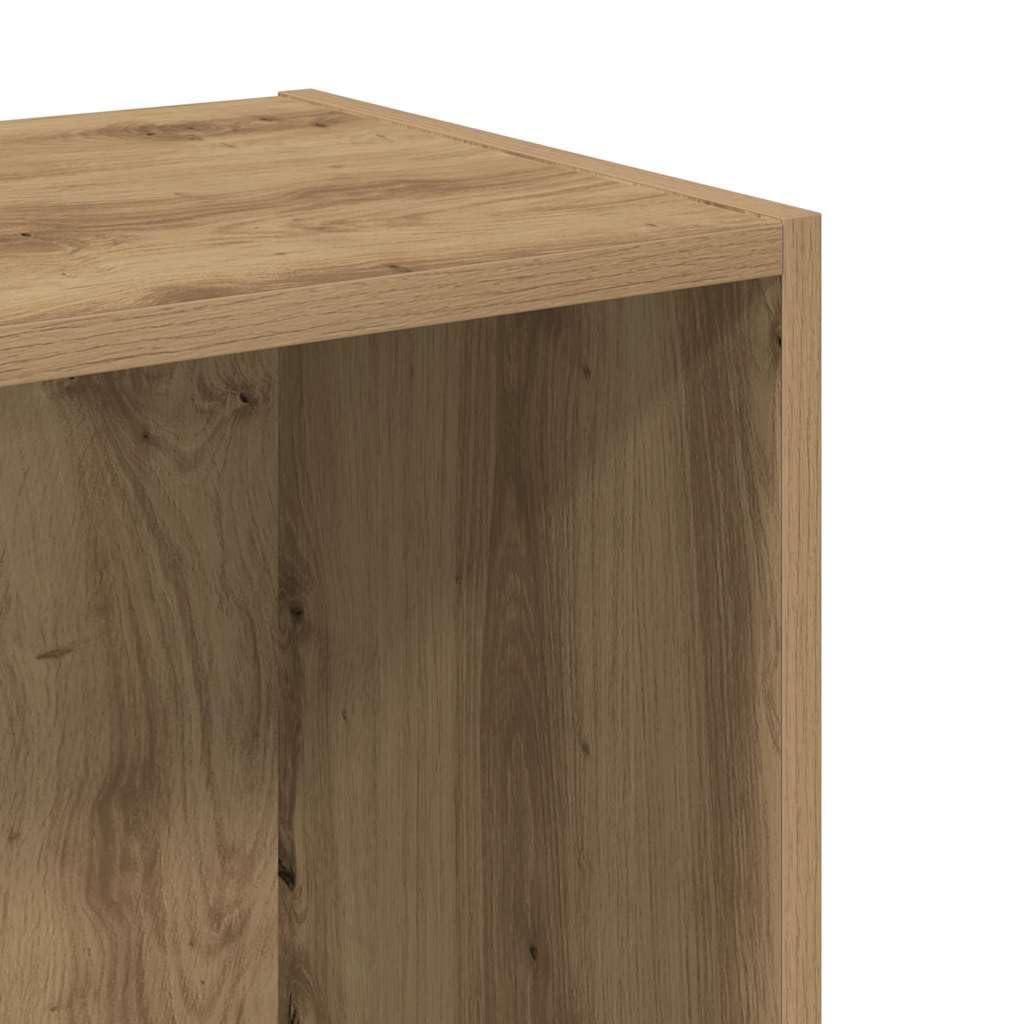 vidaXL Bücherregal aus technischem Holz, 40 x 30 x 77 cm, Bücherregal