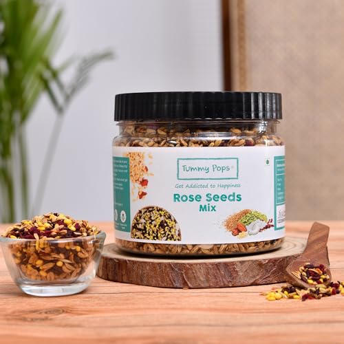 Image of Tummy Pops - Rose Seeds Mix | Traditional & Aromatic Mouth Freshener | 350gm Pack