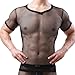 YOOBNG Sexy Men's Underwear Sleeveless Vest Tank Top Mesh Fishnet Undershirt