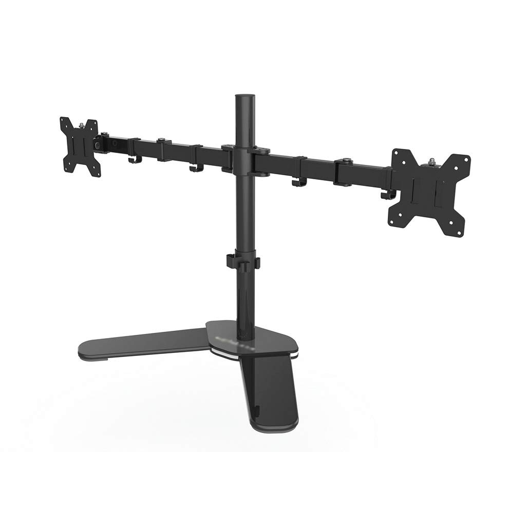 asdchZen Computer Monitor Stand,Dual-Screen Desktop Free-Standing Lifting Frame,Lcd Multi-Screen Splicing Rotating Shelf,Double-Screen Merge Efficiency Doubled