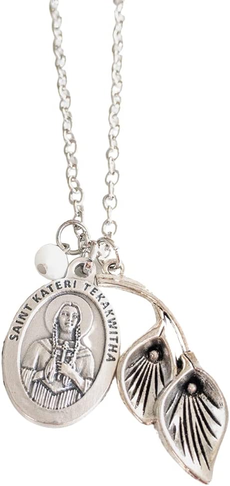 St Kateri Tekakwitha Catholic Confirmation Saint Necklace