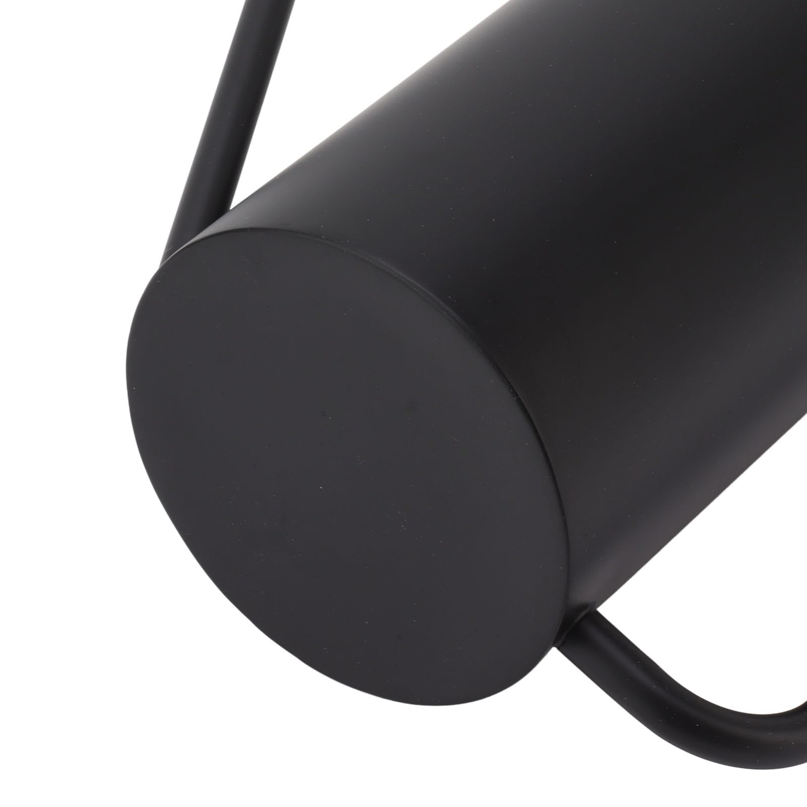 Regadera de Plantas de Acero Inoxidable, Gran Capacidad, 1500ml, Caño Largo, Suministros de Jardinería para Uso en Interiores y Exteriores (Negro)