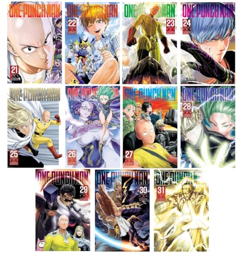One-Punch Man Manga Series 11-Book Collection Set