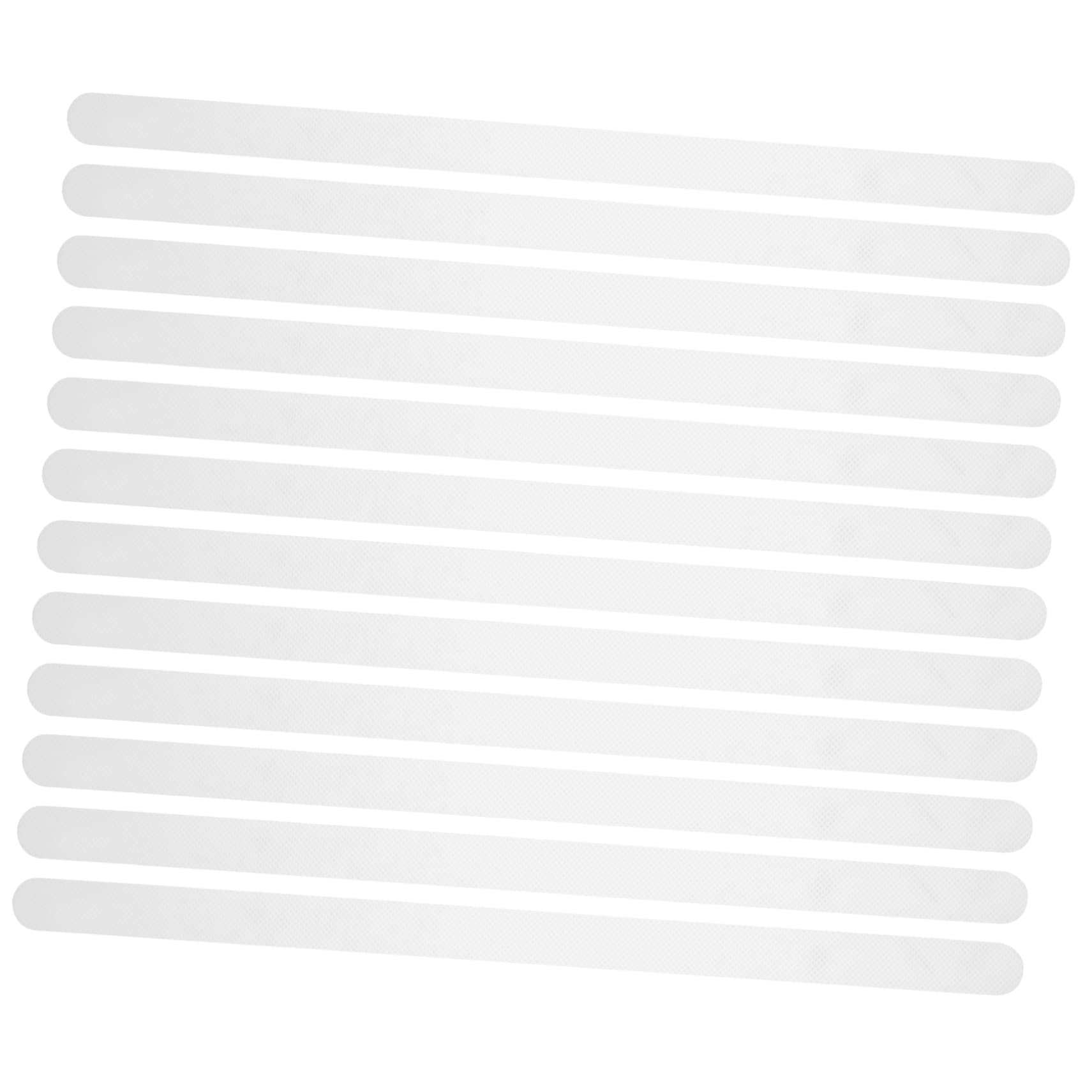 12 Piezas Pegatinas Antideslizantes para Bañera Calcomanías para Piso de Baño Material Peva Color Transparente Calcomanías Antideslizantes para Suelo de Baño Uso Ducha