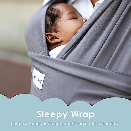 Variante de Sleepy Wrap fular portabebes Grey