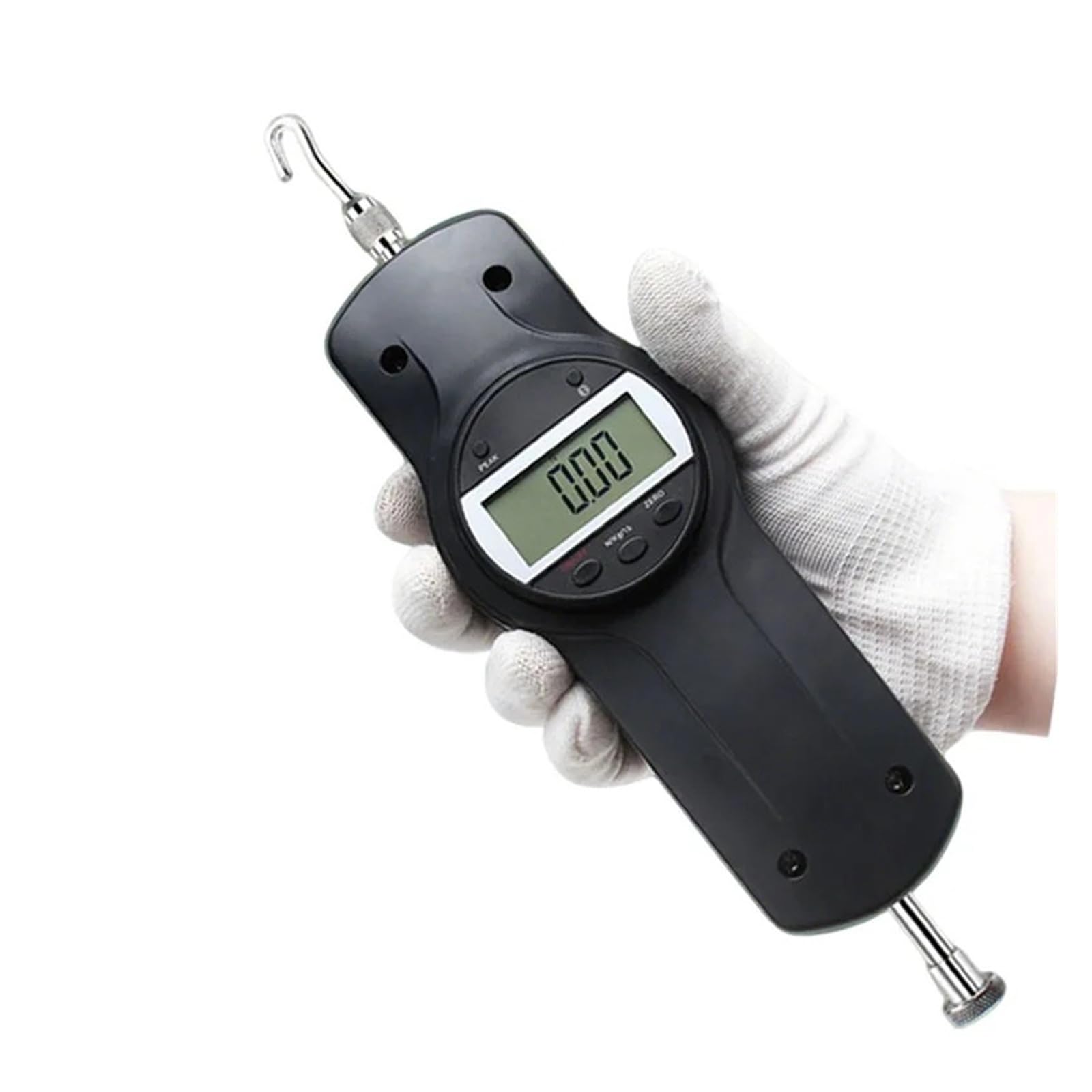 Hghadpltm One Color Digital Force Gauge 50N 20N 100N 200N Push Pull Tester Dynamometer For Tension Compression Testing Various Test(30N)