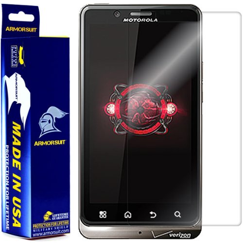 ArmorSuit MilitaryShield Screen Protector for Motorola Droid Bionic - [Max Coverage] Anti-Bubble HD Clear Film