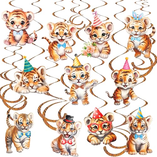 15 espirales colgantes de perezoso para fiesta, temática de perezoso, serpentinas de techo, decoración de fiesta de perezoso para fiesta de selva, fiesta de cumpleaños, suministros de baby shower