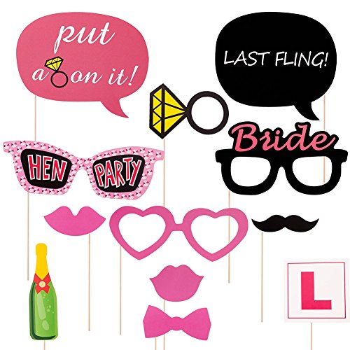 DIKETE 30 x fai da te divertente occhiali colorati...