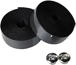 Miroc Fita de Guidão para Bicicleta Preta