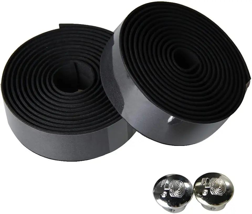 Miroc Fita de Guidão para Bicicleta Preta