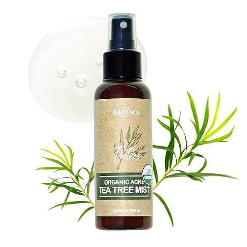 TheAromaShop - Aerosol orgánico de árbol de té para el acné de TheAromaShop Corea Atonanda facial y bolsa, bolsa y cuerpo y cara, ingredientes