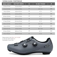 Feyenold Herren Fahrradschuhe Damen Radsport Schuhe Kompatibel mit SPD-SL Pedal & Kompatible Installation SPD/Look KEO Cleats Reitschuhe Grey 36 EU – Ansicht 2