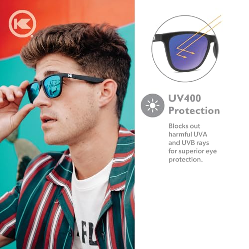 Knockaround Classics Polarized Sunglasses for Men & Women - Impact Resistant Lenses & Full UV400 Protection3