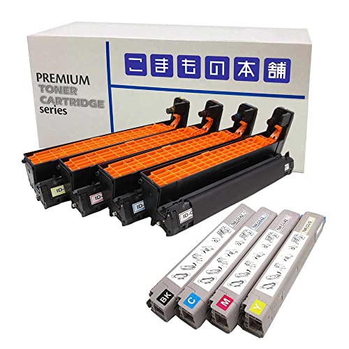 OKI トナー マゼンタ TNR-C3LM2　シアンTNR−C3LC2 Amazon.co.jp: こまもの本舗 沖電気 用 TNR-C3LK2 ブラック 他 4色