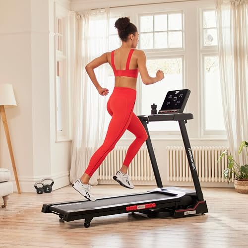 Image of Reebok Treadmills with Incline, Bluetooth, Walking or Running; FR30z 4 HP, 12.4 MPH, 330 lb. capacity; FR20z 2.25 HP, 11.2 MPH, 264 lb. capacity; Z-tech; Jet 100z, 300; GT40z