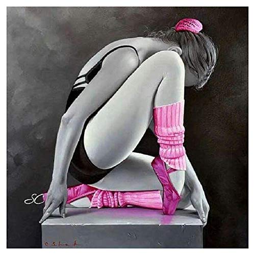 TWYYDP Puzzle Clásico De Madera Adulto 1000 Piezas Bailarina De Ballet Elegante Hecho De Tablero De Madera No Se Deformará