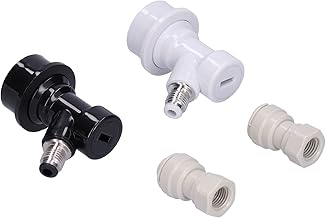 Ball Lock Adapter, Ball Lock Disconnect Keg Disconnect Ball Lock Beer Keg Coupler Quick Disconnect for Cornelius Corny KegHitch Locks