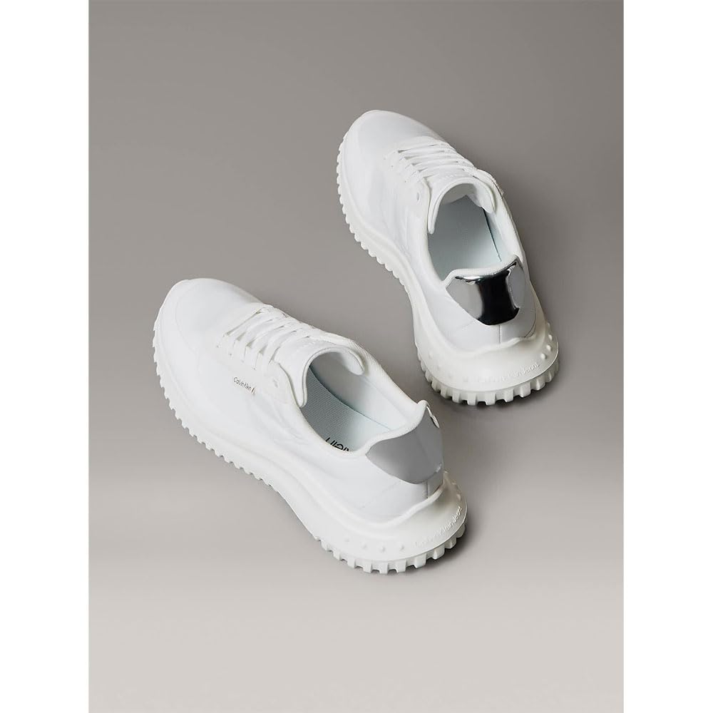 Calvin Klein Eva Runner Lace Up Mat Mix Yw0yw02016, Parte Superior Baja Mujer