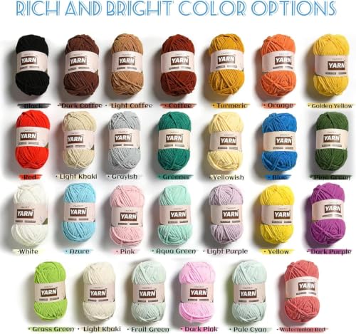 Image of 3 Packs Plush Chenille Chunky Crochet Yarn - Baby Yarn for Crocheting Soft - Velvet Yarns Knitting for Blankets Crafts - Fluffy Amigurumi Yarns 150g / 196.8yds (3 Violets)