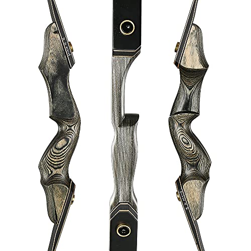Irq Archery Recurve Bow Takedown Bow And Arrow Set, 60" Hunting Recurve Bow For Adult Right Hand Bow 30-50 Lbs Bow Hunting Target Practice (50 Lbs) #TOP2