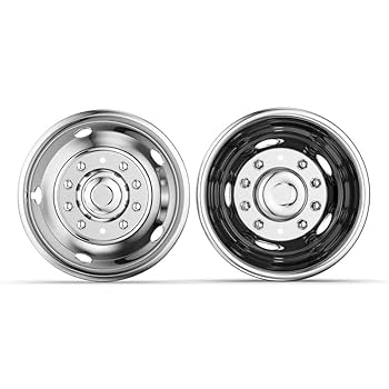 デコトラ ハブカバー 19.5インチ ISO用 アオシマ 大型低床用 ISO 19.5インチ アルミホイールセット 1/32