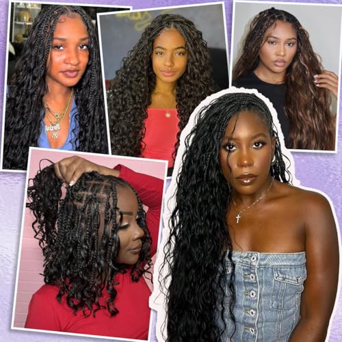 Human Boho Hair for Braiding 100% Virgin Human Braiding Hair 100G Deep Wave No Weft Boho Braiding Hair NC 18 Inch — view 6
