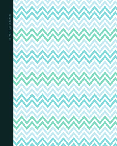 Writing Journal: Lined Paper Notebook for Creative Writers or Personal Use (A large SOFTBACK from our Chevron range)