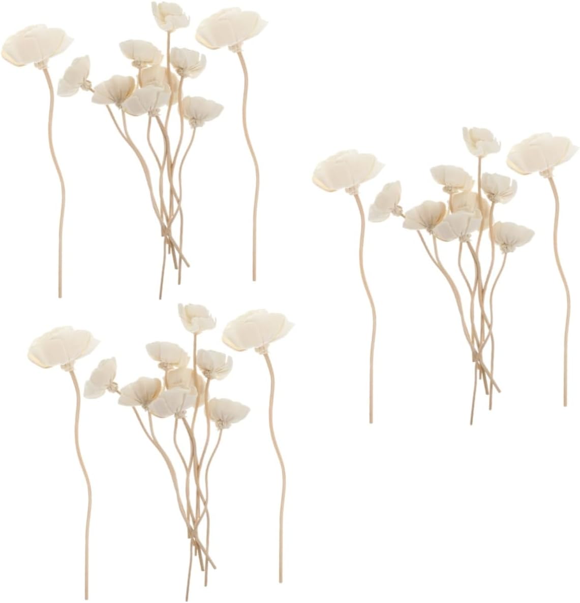 IMIKEYA 30 pcs Flower Diffuser Sticks Rattan Sticks Rose