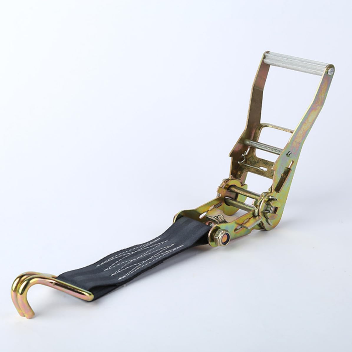 PLAFOPE Ratschengurte Satz 6m lang Spanngurte mit Metall und Polyester Starke Zurrgurte für Motorrad und ATV Transport Praktische 2 Zoll Gurte mit Haken