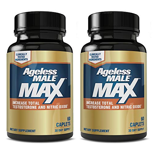 Ageless Male Max Total Testosterone Booster for Men – Increase Nitric Oxide
