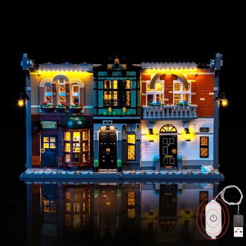 BrickBling Light Compatible with Lego Sherlock Holmes: Book Nook 10351 - Excluding Bricks...