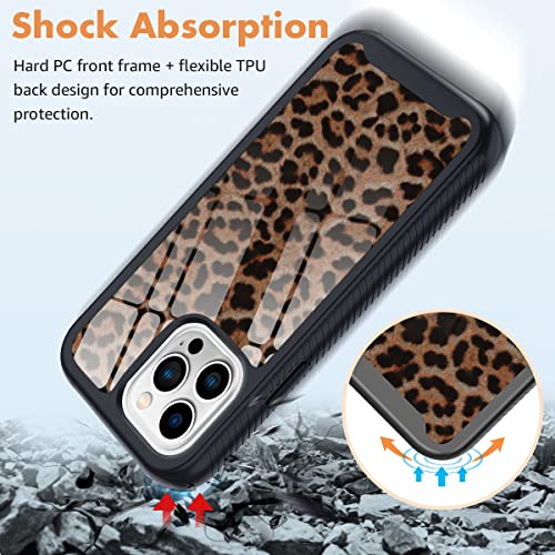 Coque iPhone 13 Pro léopard le cadeau idéal pour filles