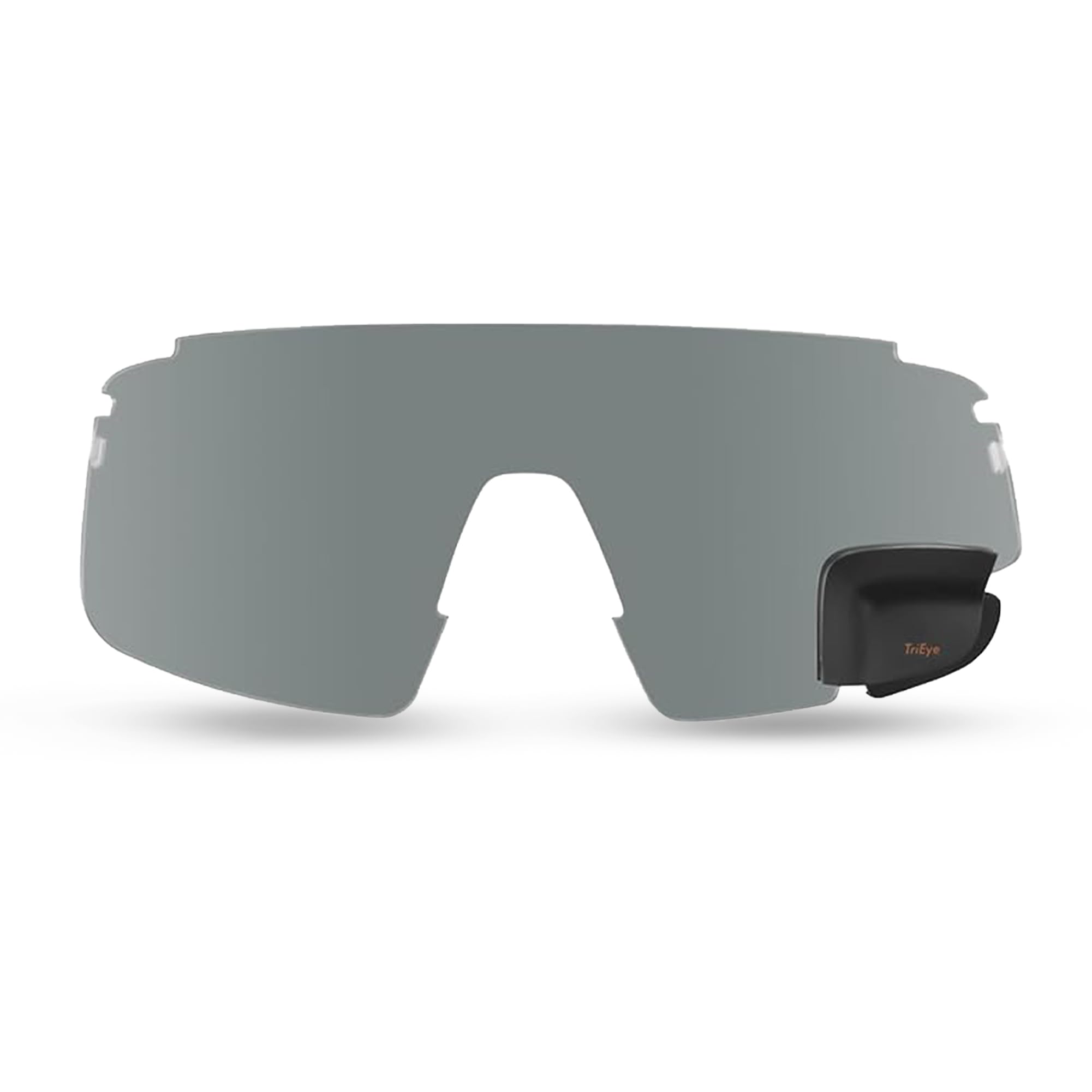 TriEye Ersatzlinse mit Rückspiegel – UV400-Fahrradbrille, kratzfest und langlebig für Straße und Pendler