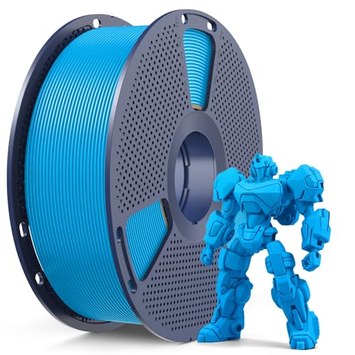 SUNLU PETG Filament 1.75mm, Fits Most FDM 3D Printer, 1KG Spool, petg Cyan