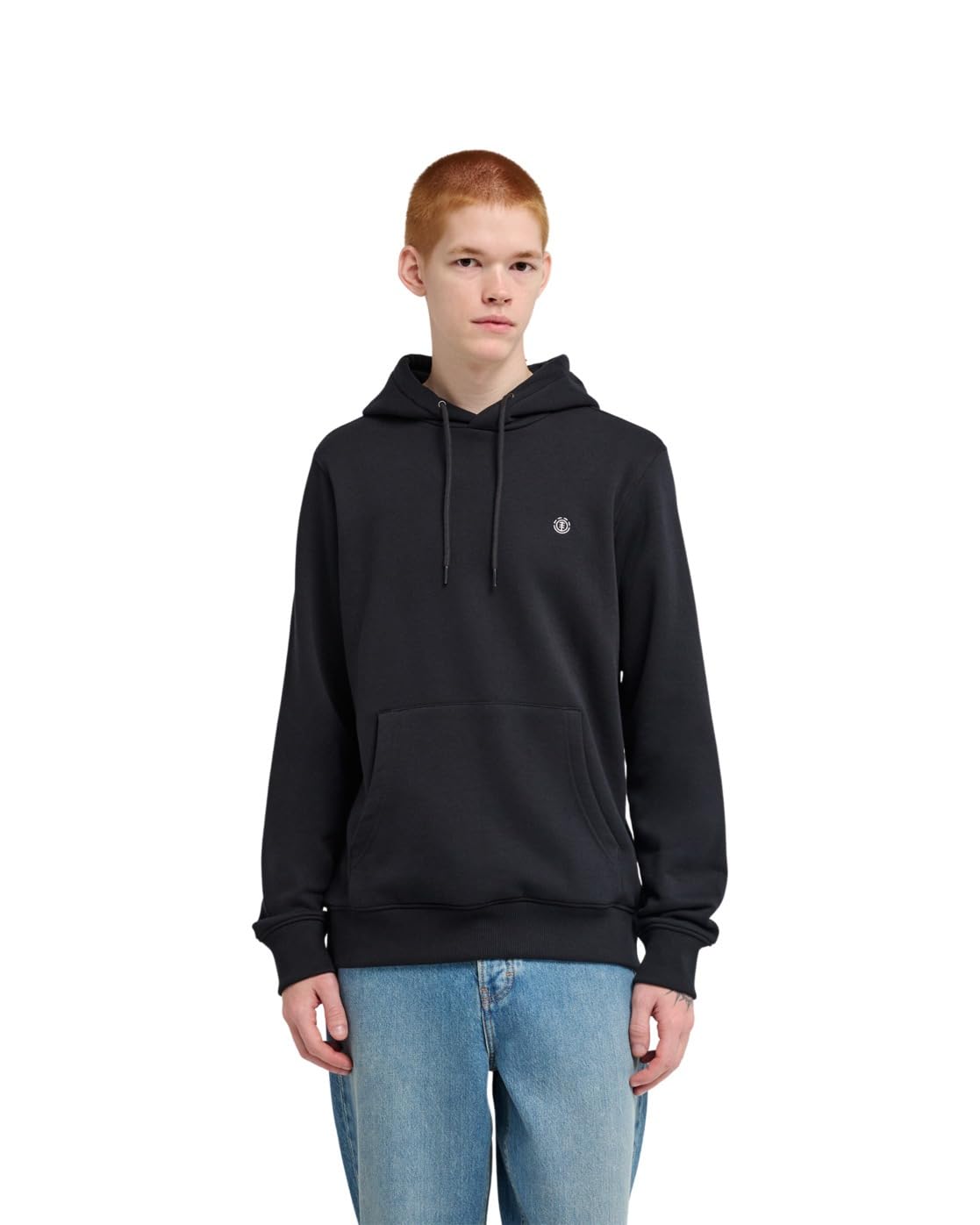 Element Icon Embroidery - Hoodie - Men - Blue.