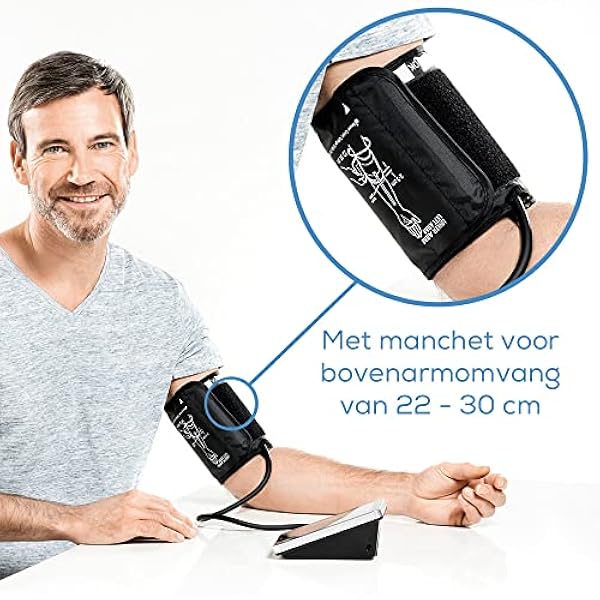 Beurer bloeddrukmeter voor de bovenarm BM 58, met sensor-touchknoppen, verlicht XL-display, USB-interface