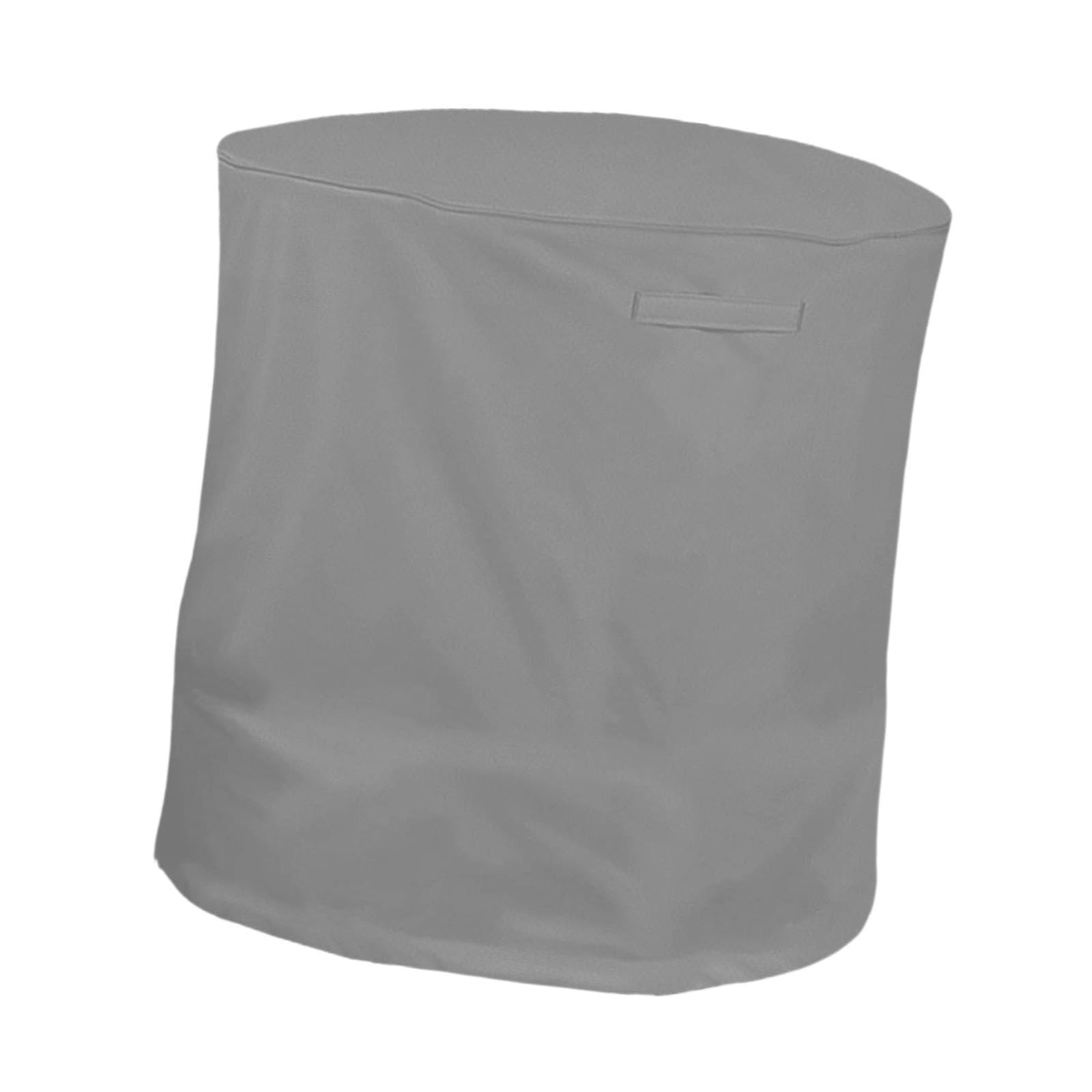 Cubierta para Trituradora de Madera, Resistente Al Agua Y Al Viento, Cubierta Eléctrica Oxford para Trituradora de Césped Y Patio, Gris