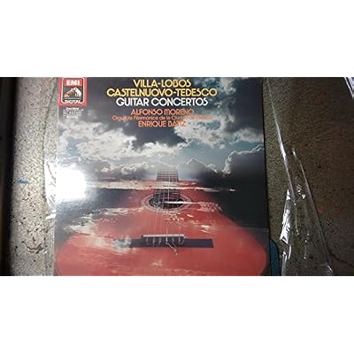 CASTELNUOVO-TEDESCO, Mario: Guitar Concerto nr.1 in D major, op.99 - VILLA LOBOS, Heitor: Guitar Concerto ----EMI--EMI 067 270330-Vinyl LP-CASTELNUOVO-TEDESCO Mario (Italia - USA); VILLA-LOBOS Heitor (Brasile)-BATIZ Enrique (dir); MORENO Alfonso