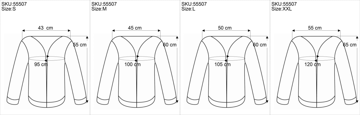 GURU SHOP Kuschelige gefütterte Strickjacke, Wolljacke