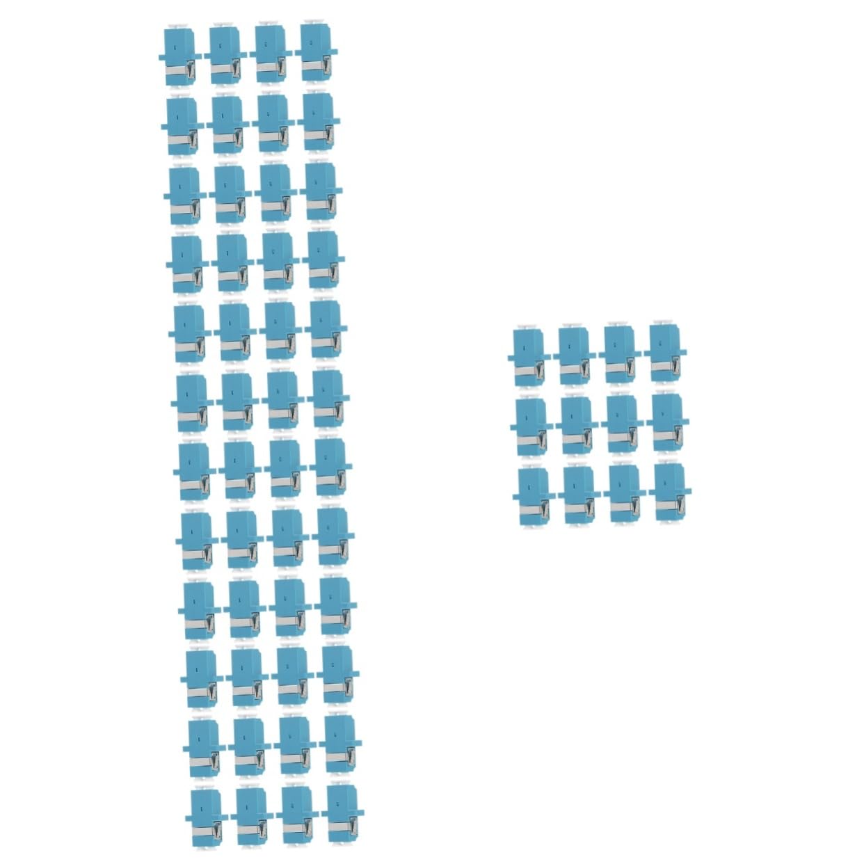 Gadpiparty 60stücke Pack Glasfaseradapter Für Netzwerkverbindungen Präzise -koppler Mit Geringer Einfügedämpfung Und Hoher Stabilität Für Catv-systeme Und Zuverlässige