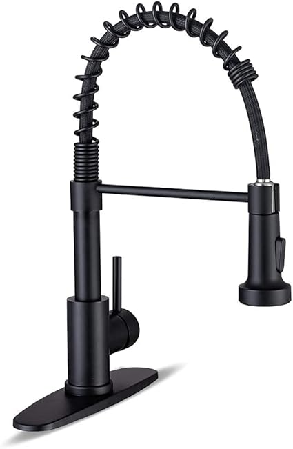 Kitchen Faucets with Pull Down Sprayer Commercial Industrial Stainless Steel