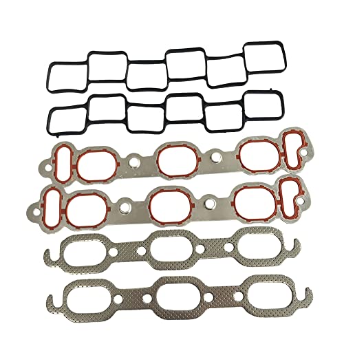 Image of Partsflow Cylinder Head Gasket Set W /16 Head Bolts Compatible With Chrysler 300 2005-2006, 300M 1999-2004, Concorde 2002-2004, Pacifica 2004-2006, Dodge Intrepid 3.5L V6