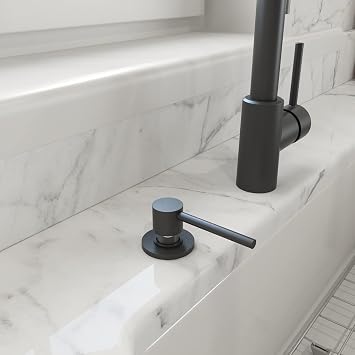 BOCCHI Baveno Kitchen Soap Dispenser Matte Black