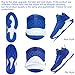 Beita Mens Basketball Shoes High Upper Tennis Sneakers Breathable Anti Slip, Blue, 8