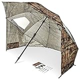 Sport-Brella Premiere XL UPF 50+ Umbrella Shelter for Sun and Rain Protection (9-Foot, Camo)